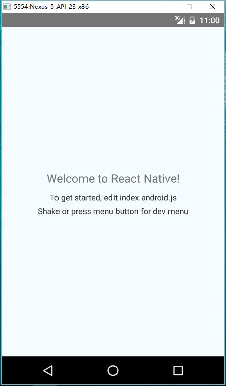 Welcome to React Native